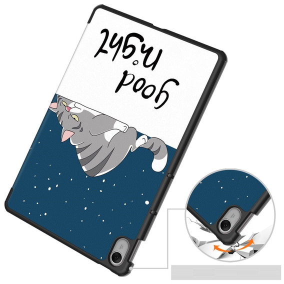 Tok Huawei MatePad 11.5 2024, Smartcase, sleeping cat