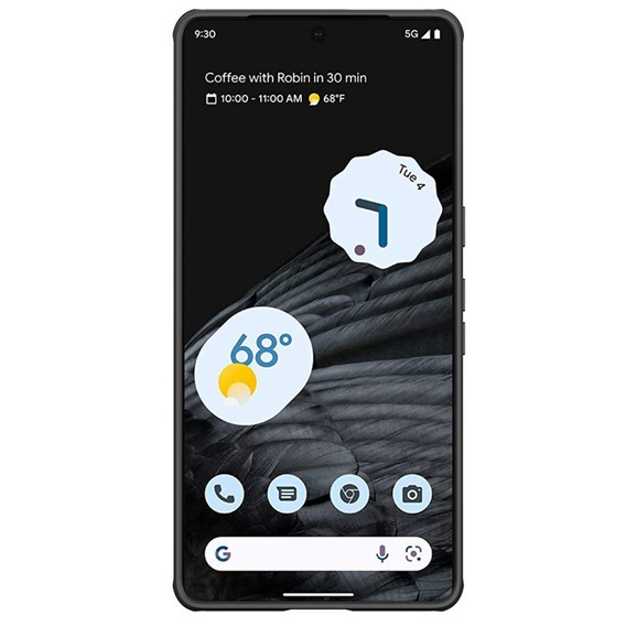 Tok Google Pixel 7 Pro 5G, páncélozott Nillkin, CamShield Pro, fekete