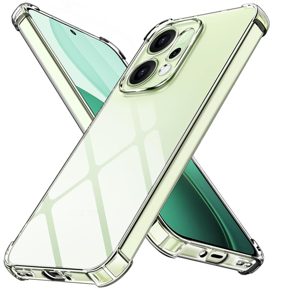 Tok Oppo Reno 14, megerősített, kameravédelemmel, átlátszó