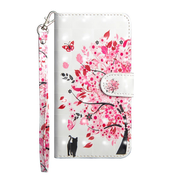 Pattintható tok a Samsung Galaxy A10, Wallet, Cat & Tree