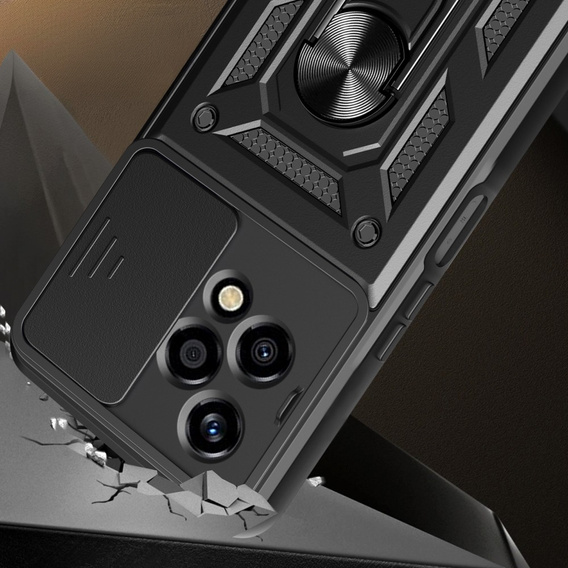 Telefontok a Honor 200 Lite, CamShield Slide, fekete