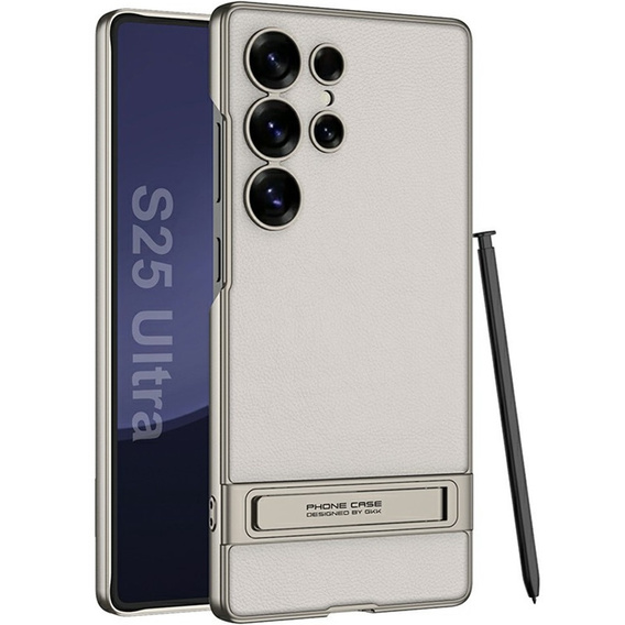 Telefontok a Samsung Galaxy S25 Ultra, GKK Leather, fekete
