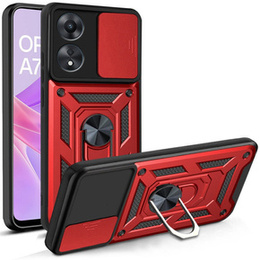 Telefontok a Oppo A78 5G, CamShield Slide, piros