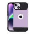 ERBORD MagSafe Cam Slider tok, lila + képernyővédő üveg iPhone 13 / iPhone 14 készülékekhez