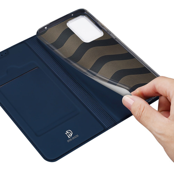 Dux Ducis Telefontok a Xiaomi 13 Lite, Skinpro, sötétkék
