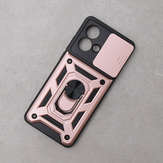 Telefontok a Motorola Edge 40 Neo, CamShield Slide, rózsaszín rose gold