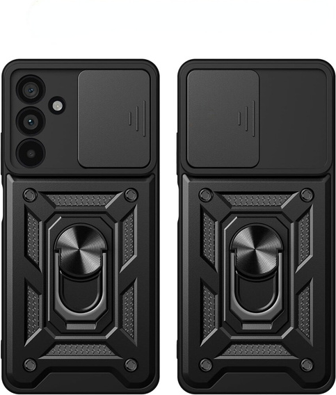 Telefontok a Samsung Galaxy M55 5G, CamShield Slide, fekete