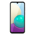 Szilikon tok a Samsung Galaxy A17 5G készülékhez, kameravédelemmel, fekete színben