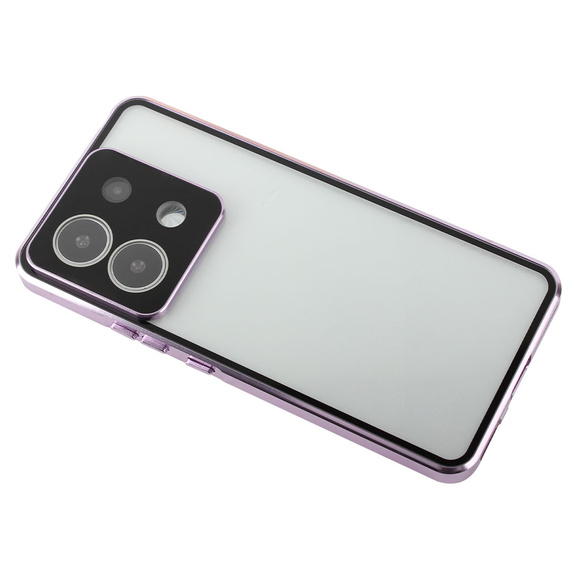 Tok Xiaomi Redmi Note 13 Pro 5G, Magnetic Dual Glass, lila