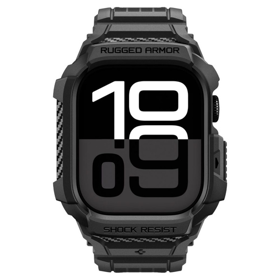 Spigen Rugged Armor Pro V2 szíj tokokkal Apple Watch 10/11 42 mm-es modellekhez