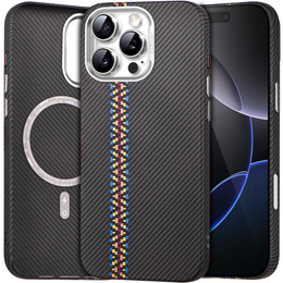 Tok iPhone 16 Pro Max, Carbon Fiber MagSafe, fekete