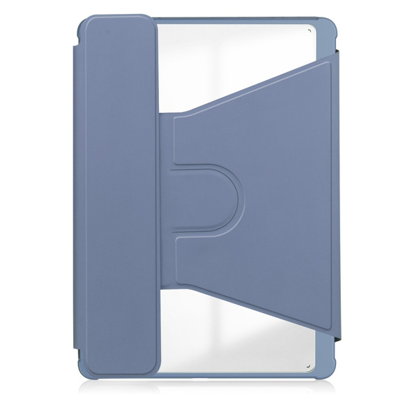 Billentyűzet tok Samsung Galaxy Tab S10 Lite / S10 FE / S9 FE, Rotary 360° Leather, lila