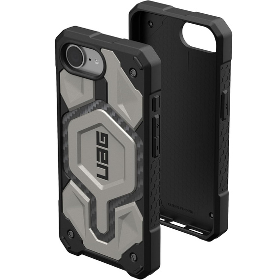 Urban Armor Gear Telefontok a iPhone 15 Plus, Pathfinder MagSafe, fekete