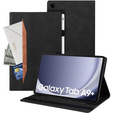 Tok Samsung Galaxy Tab A9+, Classic, tolltartóval, fekete
