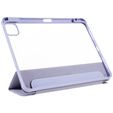 Tok iPad Pro 11 2022 / 2021 / 2020 / 2018, Smartcase Hybrid, tolltartó résszel, lila