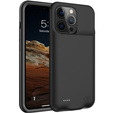 7000mAh akkumulátor tok iPhone 13 Pro Max, fekete