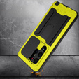 Páncélozott tok a Samsung Galaxy S23 Ultra, R-JUST CamShield Slide, sárga