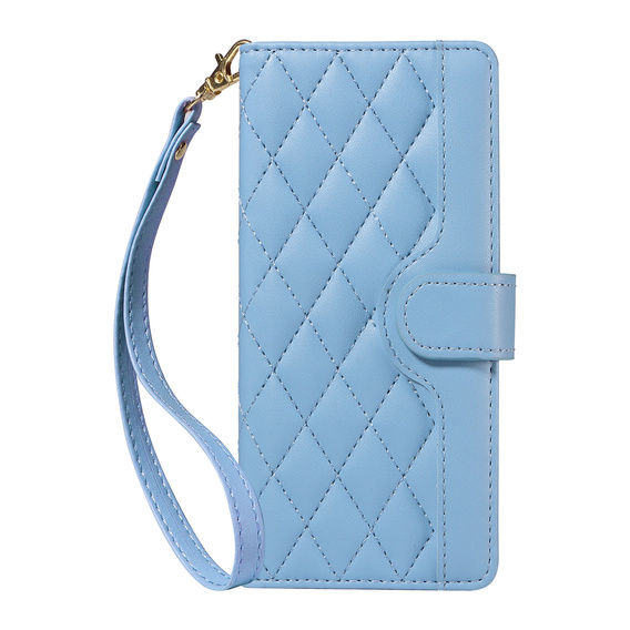 Rhombus Crossbody bőr flip tok Motorola Edge 70 készülékhez