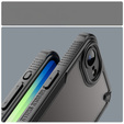 Telefontok a Iphone 16E, Armor Frosted Case, fekete
