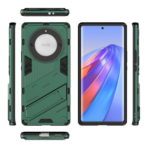 Tok Honor Magic 5 Lite, Military kickstand, zöld