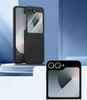 Tok Samsung Galaxy Z Flip7 FE / Z Flip6, PC Case, fekete