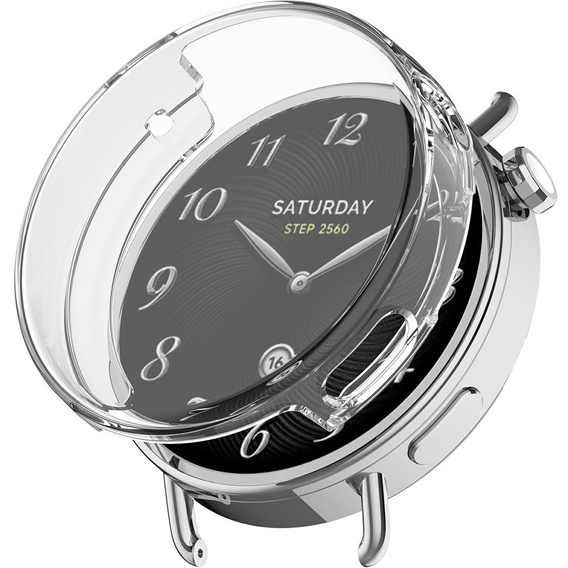 2 az 1-ben tok képernyővédővel a Xiaomi Watch S4 41 mm-es modellhez