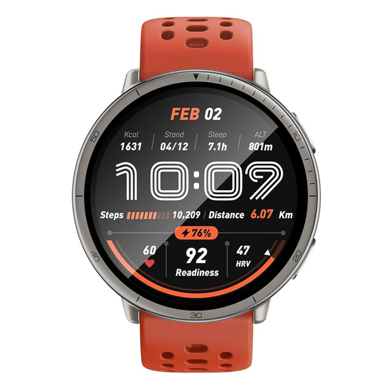 2x ERBORD hibrid üveg a Amazfit Active 2