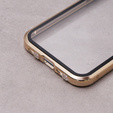 Tok iPhone 13, Magnetic Dual Glass, arany
