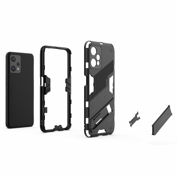Tok Realme 9 Pro / OnePlus Nord CE 2 Lite 5G, Military kickstand, kék