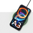 Tok Xiaomi Redmi A3, Fusion Hybrid, kameravédelemmel, átlátszó / fekete