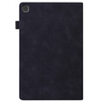 Tok Samsung Galaxy Tab S6 Lite, Classic, tolltartóval, fekete