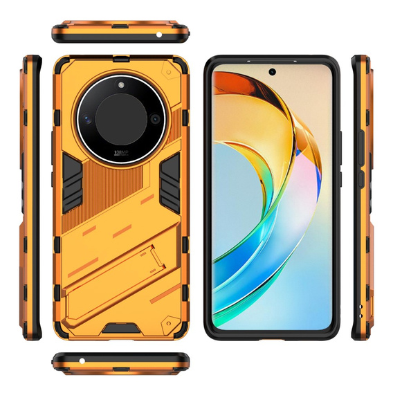 Tok Honor Magic 6 Lite 5G, Military kickstand, narancssárga