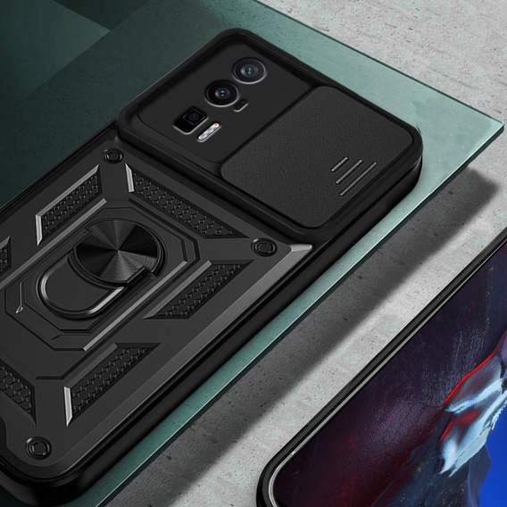 Telefontok a Xiaomi Poco F5 Pro, CamShield Slide, fekete