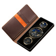 Flip tok Samsung Galaxy S25 Ultra, QIALINO Leather Wallet, fekete