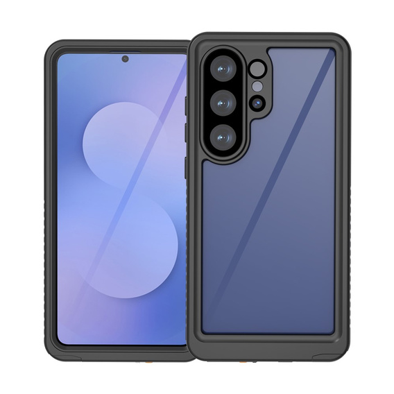 Samsung Galaxy S26 Ultra tok, IP68 vízálló Redpepper, fekete