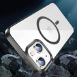 Telefontok a iPhone 14 Plus, ERBORD Hybrid MagSafe Case, fekete