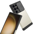 Telefontok a Samsung Galaxy S24 Ultra, ERBORD MagProtect Slide Camera, arany