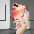 Fényes tok a Samsung Galaxy Z Flip7 készülékhez