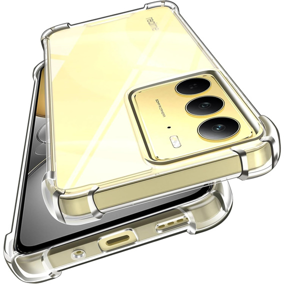 Telefontok a Realme 14X / Realme C75, Dropproof, átlátszó