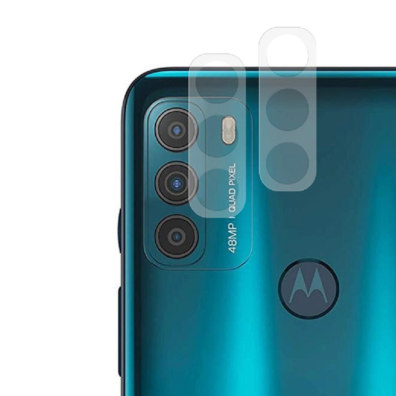 2x ERBORD edzett üveg a kamera számára, hogy Motorola Moto G50