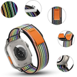 Nylon szíj az Apple Watch 1/2/3/4/4/5/6/7/8/9/10/SE/Ultra/Ultra 2 42/44/45/49MM órához