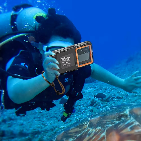 Shellbox 2. generációs vízálló tok 4,7–6,7 hüvelykes okostelefonokhoz