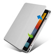 Tok iPad 10.2" 2021/2020/2019 (9/8/7 gen.), tolltartóval, 360°-os forgatható, szürke