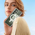 Tok a Samsung Galaxy S25 Ultra, Fusion Hybrid, MagSafe-hoz, átlátszó + üveg a képernyőhöz