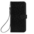 Flap tok Oppo A5 5G / A5m, Wallet Rhombus, fekete