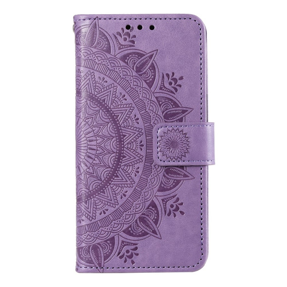 Pattintható tok a Realme 12 Pro 5G / 12 Pro+ 5G, Mandala, lila