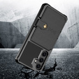 Tok Samsung Galaxy A55 5G, Card Holder Kickstand, fekete