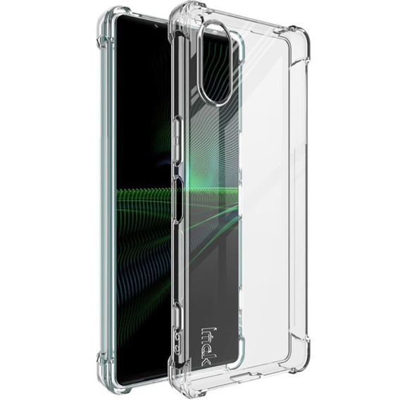 IMAK Telefontok a Sony Xperia 5 V, Dropproof, átlátszó