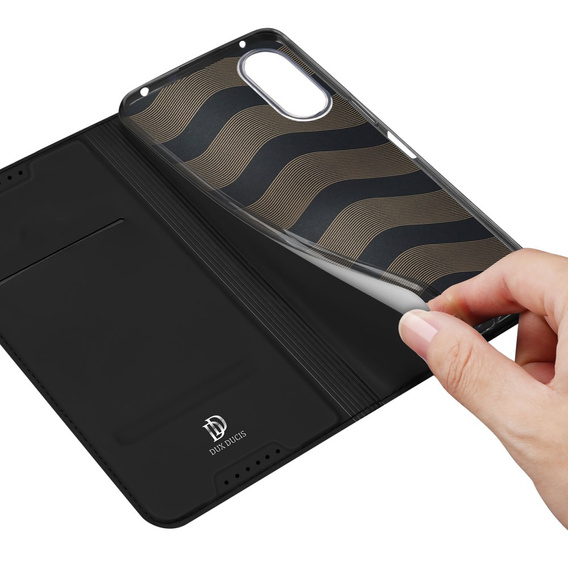 Dux Ducis Telefontok a Sony Xperia 10 VI, Skinpro, fekete