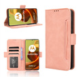 Pattintható tok a Motorola Moto G85, Card Slot, rózsaszín